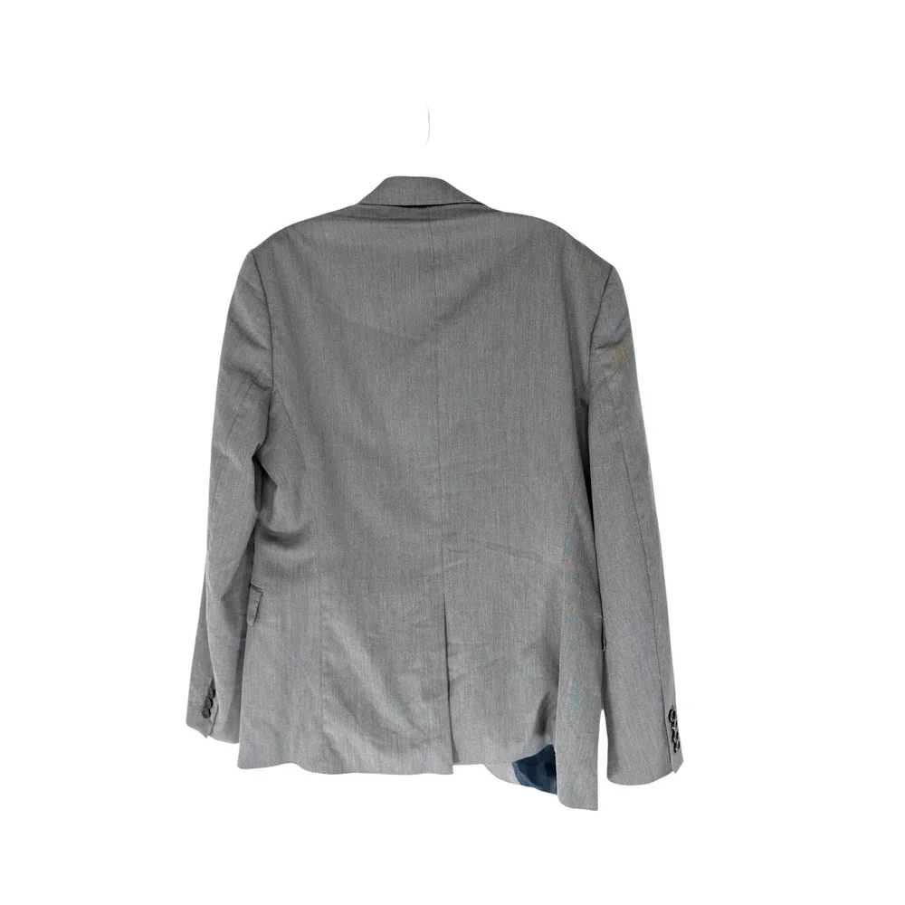 Zara Man Blazer Gray Sports Coat Single Breasted‎ Office Work Business Size 40